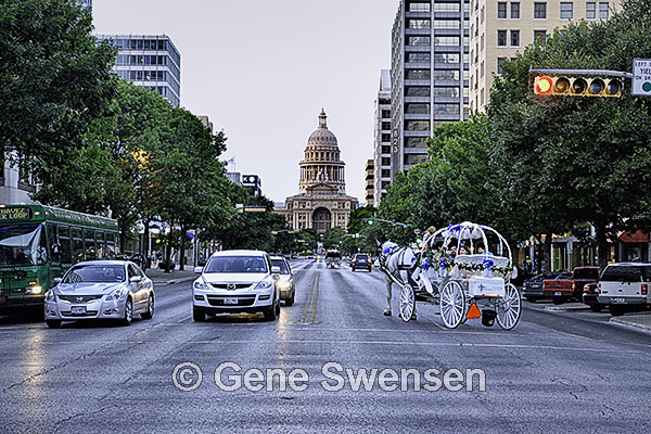 Texas Capitol and Congress Avenue